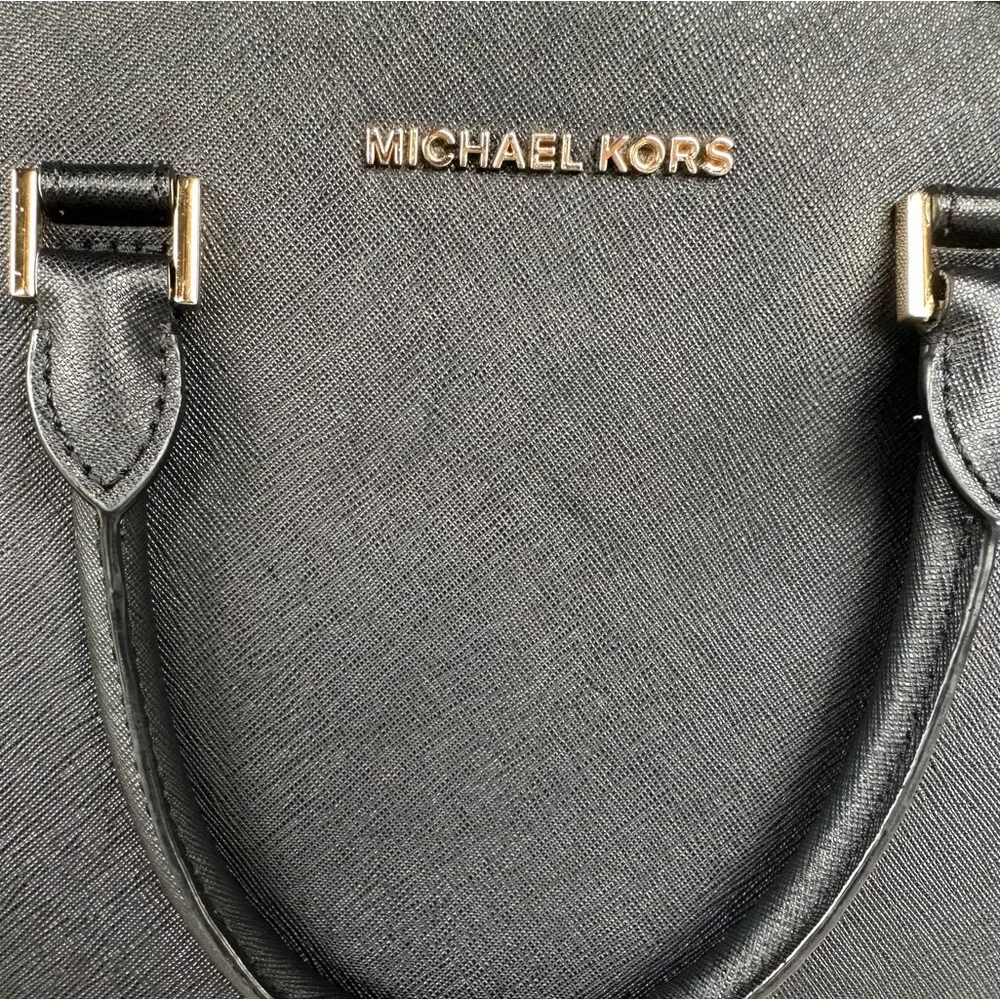 MICHAEL KORS Selma Medium Saffiano Leather Cossbody Bag EXCELLENT CONDITION - Picture 11 of 15